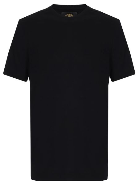 Однотонная футболка Limitato черная