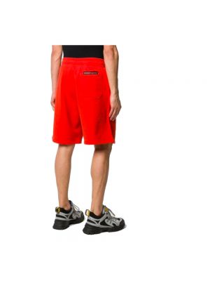 Pantalones cortos de algodón Givenchy rojo
