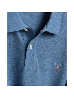Poloshirt mit kurzen ärmeln Gant blau