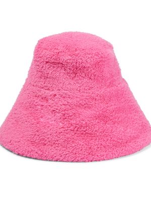 Sombrero de pelo Ruslan Baginskiy rosa