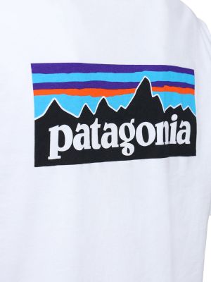 Pamut póló Patagonia fekete