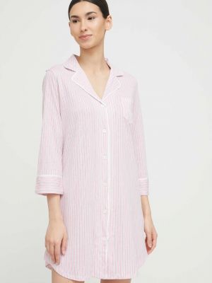 Pyžamová košile Lauren Ralph Lauren dámská,   - Růžová