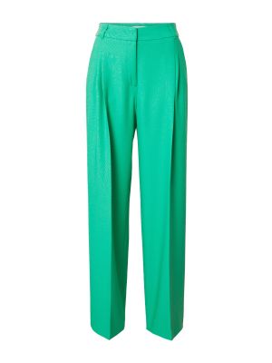 Pantaloni plissettati S.oliver Black Label verde