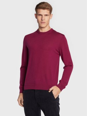 Sweter United Colors Of Benetton bordowy