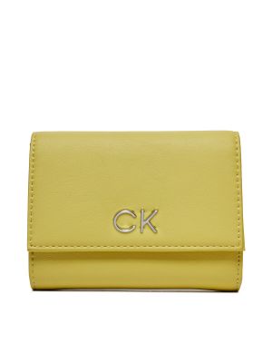 Желтый кошелек Calvin Klein
