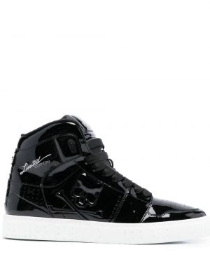 Sokak giyimi sneaker Philipp Plein siyah