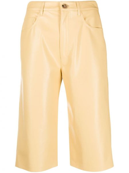 Pantalones cortos Nanushka amarillo