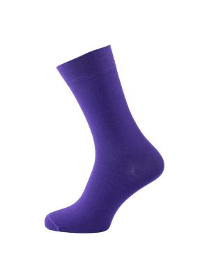 Jednobarevné ponožky Zapana fialové