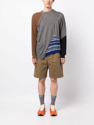 Sweter asymetryczny Kolor szary