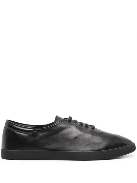 Leder sneaker The Row schwarz