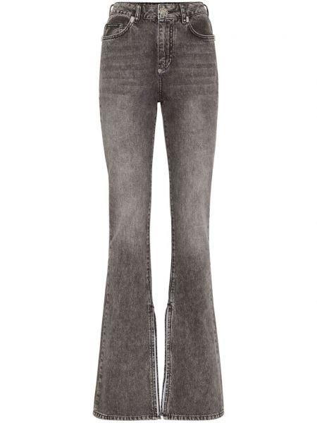 Relaxed fit flared jeans Philipp Plein grå