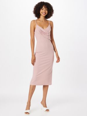 Suknele kokteiline Skirt & Stiletto rožinė