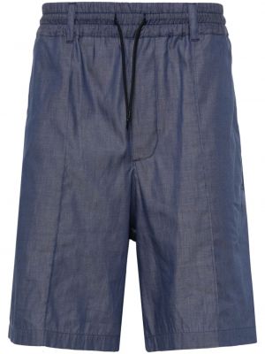 Shorts en coton Emporio Armani bleu