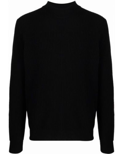 Jersey de tela jersey Roberto Collina negro