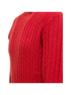 Jersey cuello alto de punto con cuello alto de tela jersey Sun68 rojo