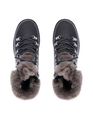 Iš natūralios odos sniego batai Emu Australia juoda