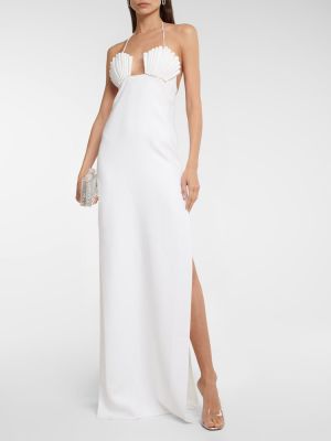Dlouhé šaty Mã´not biela