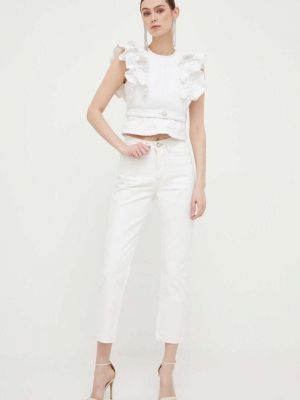 Однотонная блузка Custommade белая