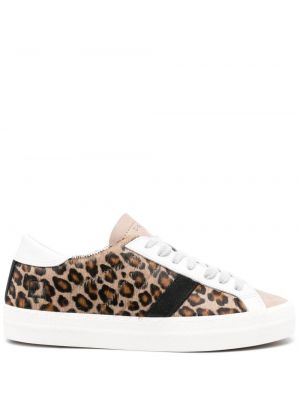 Sneakerși cu imagine cu model leopard D.a.t.e.