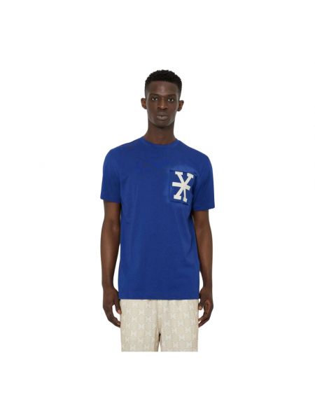 T-shirt mit kurzen ärmeln John Richmond blau