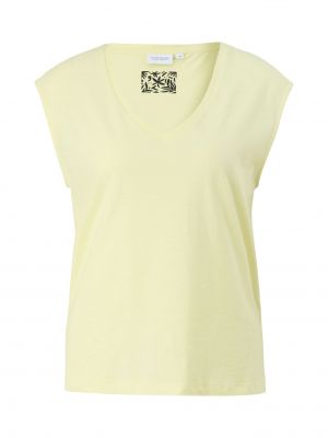 T-shirt Comma Casual Identity giallo