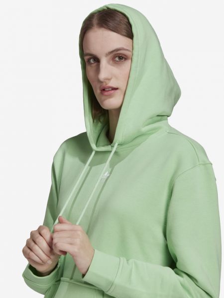 Fleece melegítő felső Adidas Originals zöld