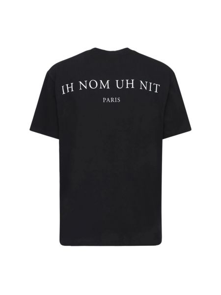 Hemd aus baumwoll mit print mit rundem ausschnitt Ih Nom Uh Nit schwarz