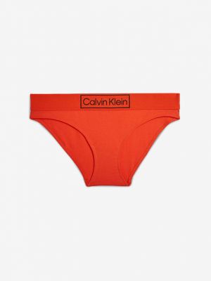 Szorty Calvin Klein Underwear pomarańczowe