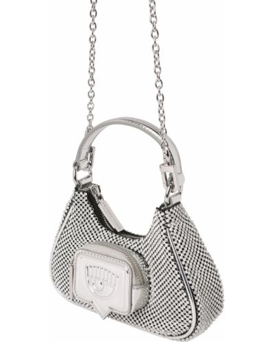 Прозрачни чанта Chiara Ferragni сиво