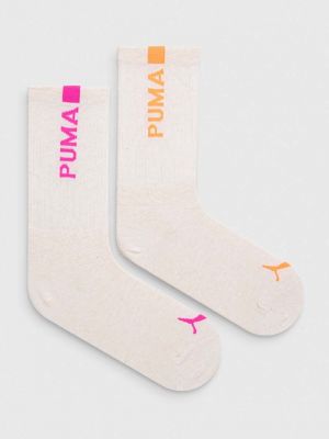 Чорапи Puma бежово