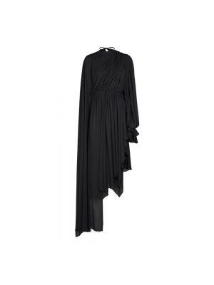 Sukienka długa na zamek Balenciaga czarna