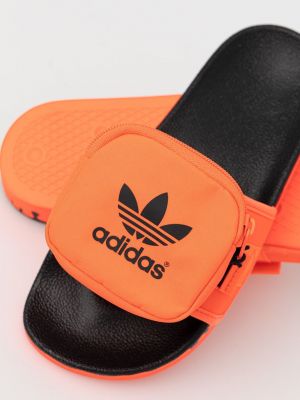 Papucs Adidas Originals narancsszínű