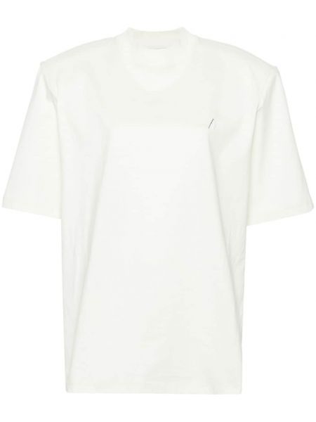 T-shirt en coton The Attico vert