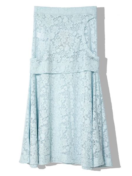 Krajkové květinové dlouhá sukně Eckhaus Latta
