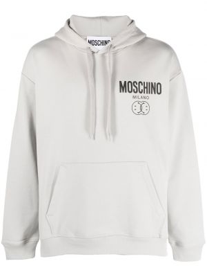 Hoodie Moschino grå