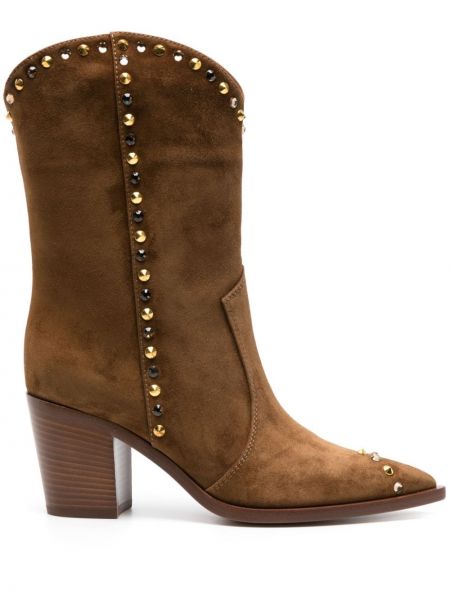 Wildleder stiefelette Gianvito Rossi