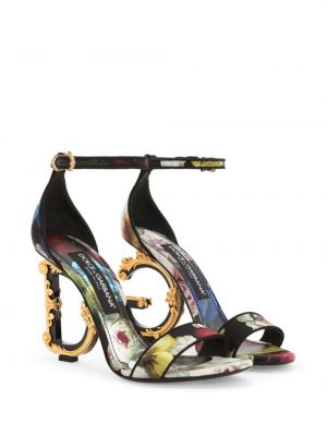 Sandály na podpatku Dolce & Gabbana