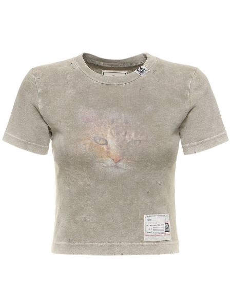 Camiseta Mihara Yasuhiro beige