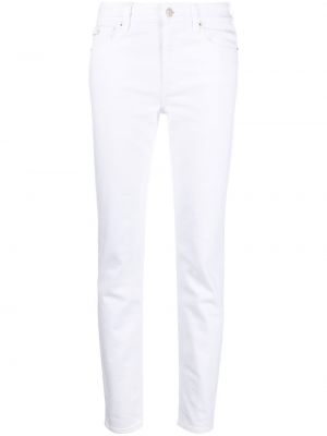 Skinny fit traperice Ralph Lauren Collection bijela