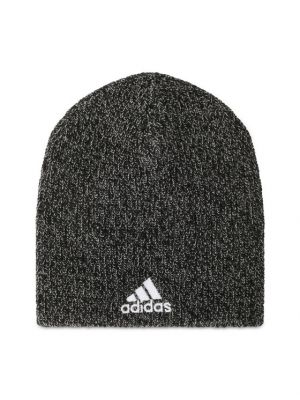 Меланж шапка Adidas черно