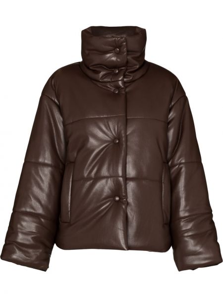 Pernata jakna Nanushka smeđa