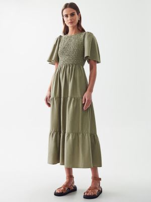 Φόρεμα Calli πράσινο