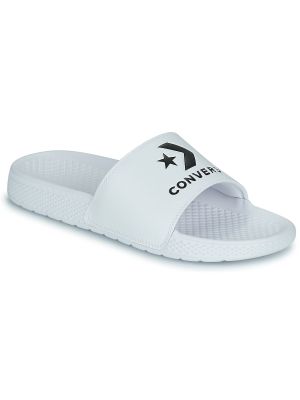 Pantofle s hvězdami Converse bílé