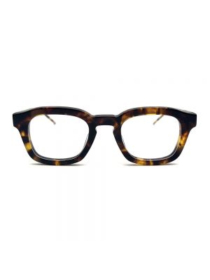 Okulary Thom Browne brązowe