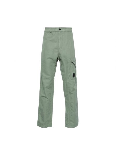 Proste spodnie C.p. Company zielone