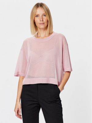 Пуловер Sisley розово