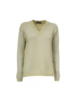 Sweter z kaszmiru Gran Sasso żółty