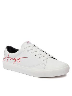 Ilgaauliai batai Hugo balta