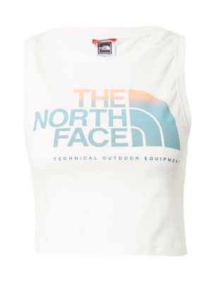 Кроп топ The North Face бяло