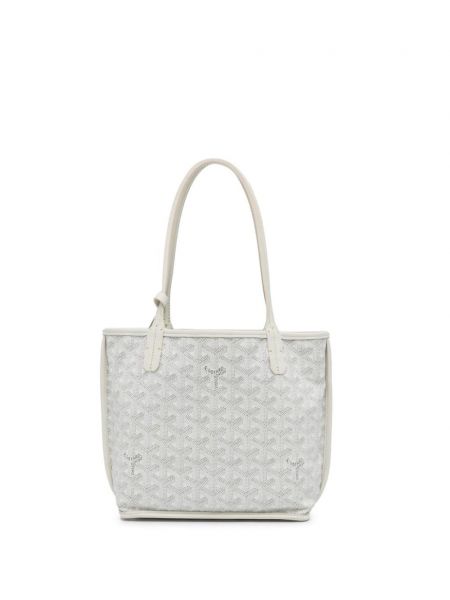 Beidseitig tragbare shopper handtasche Goyard Pre-owned weiß